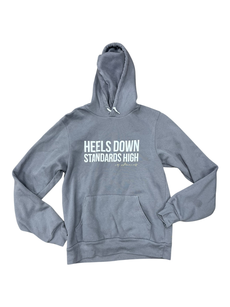 Heels Down Hoodie - Grey - S - USED