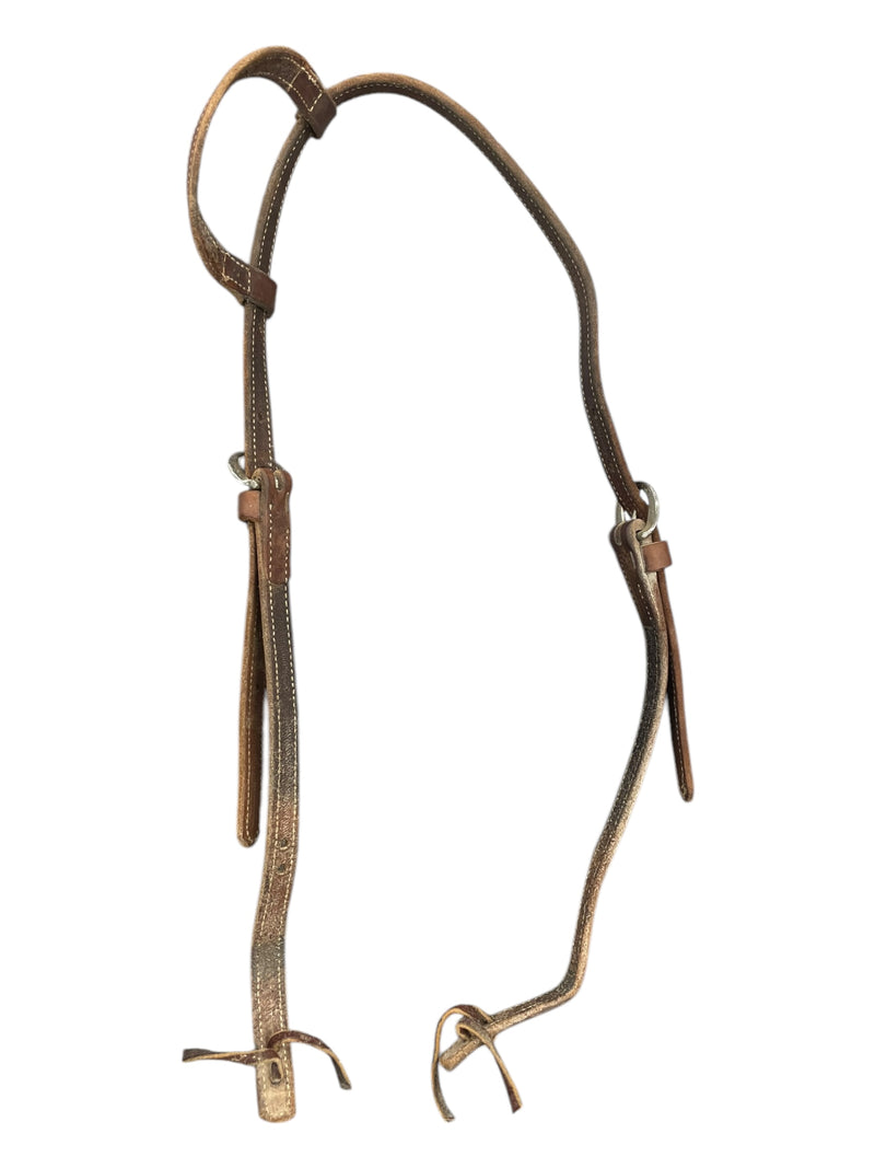 Weaver Single Ear Headstall - Brown - Est. F/S - USED