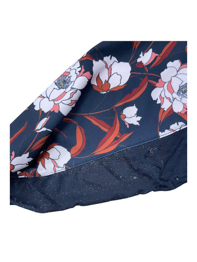 Kastel LS Sun Shirt - Navy Peonies - L - USED