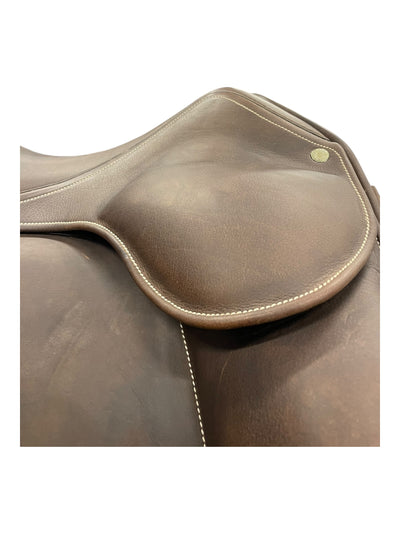 Luc Childeric "DAC" DR Saddle - Brown - 17"/ 5.5" Gullet - USED