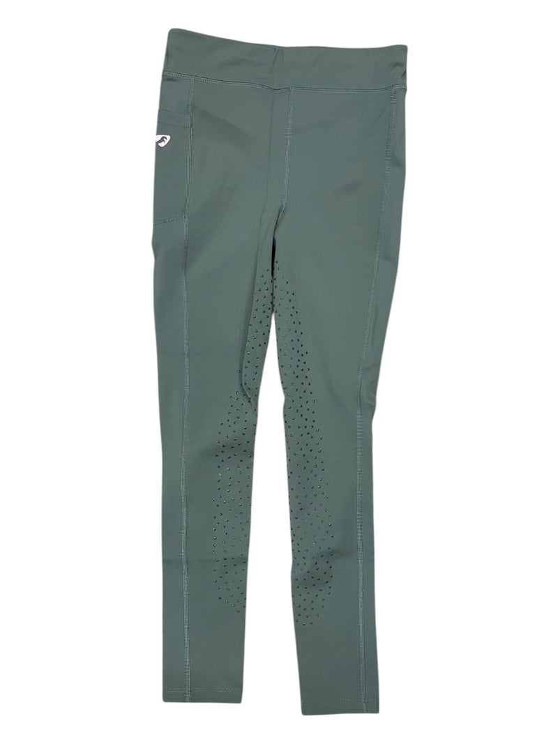 Aubrion KP Tight - Green - Youth Age 9-10 - USED