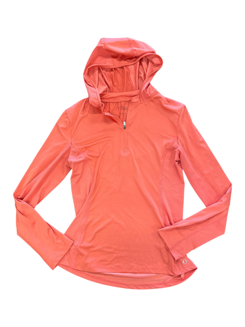 American Outdoorsman Hooded 1/4 Zip - Pink - S - USED