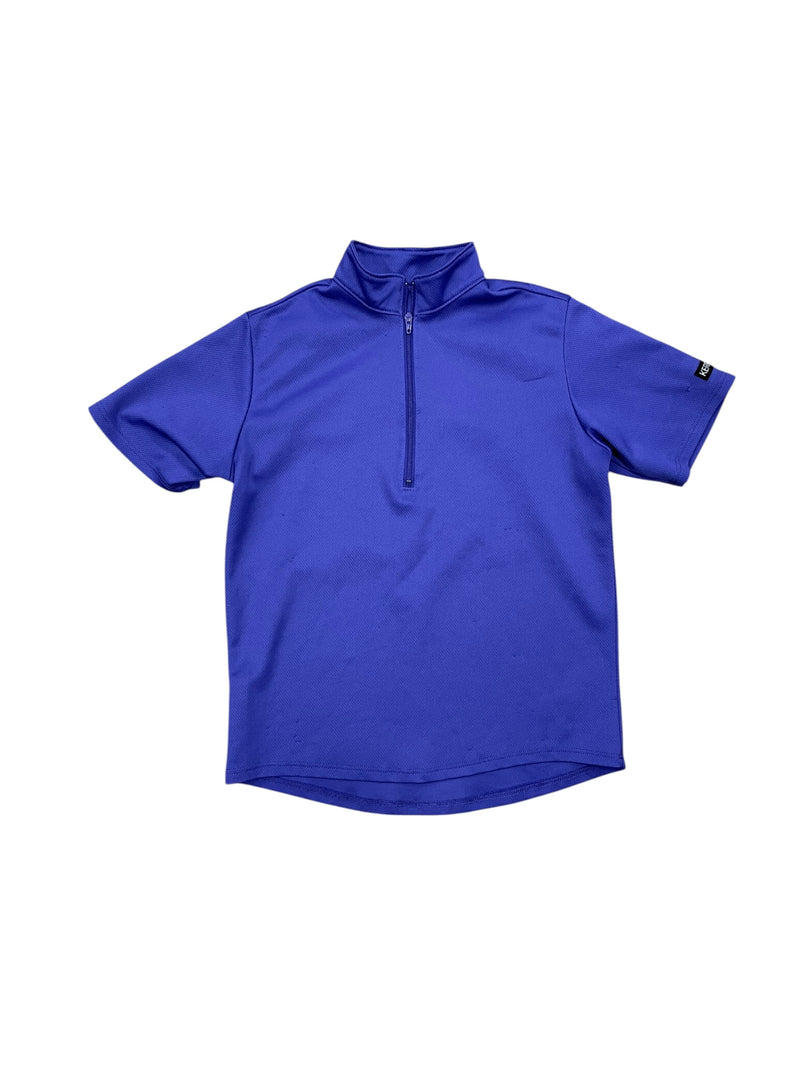 Kerrits SS 1/4 Zip Top - Purple - Youth L - USED