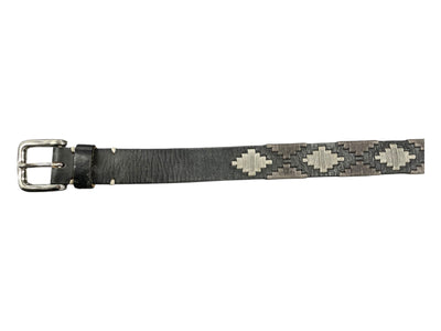 Tato's Belt - Black/Grey - 34" - USED