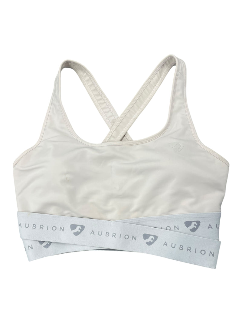 Aubrion Sports Bra - White - M - USED