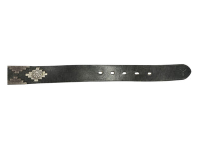 Tato's Belt - Black/Grey - 34" - USED