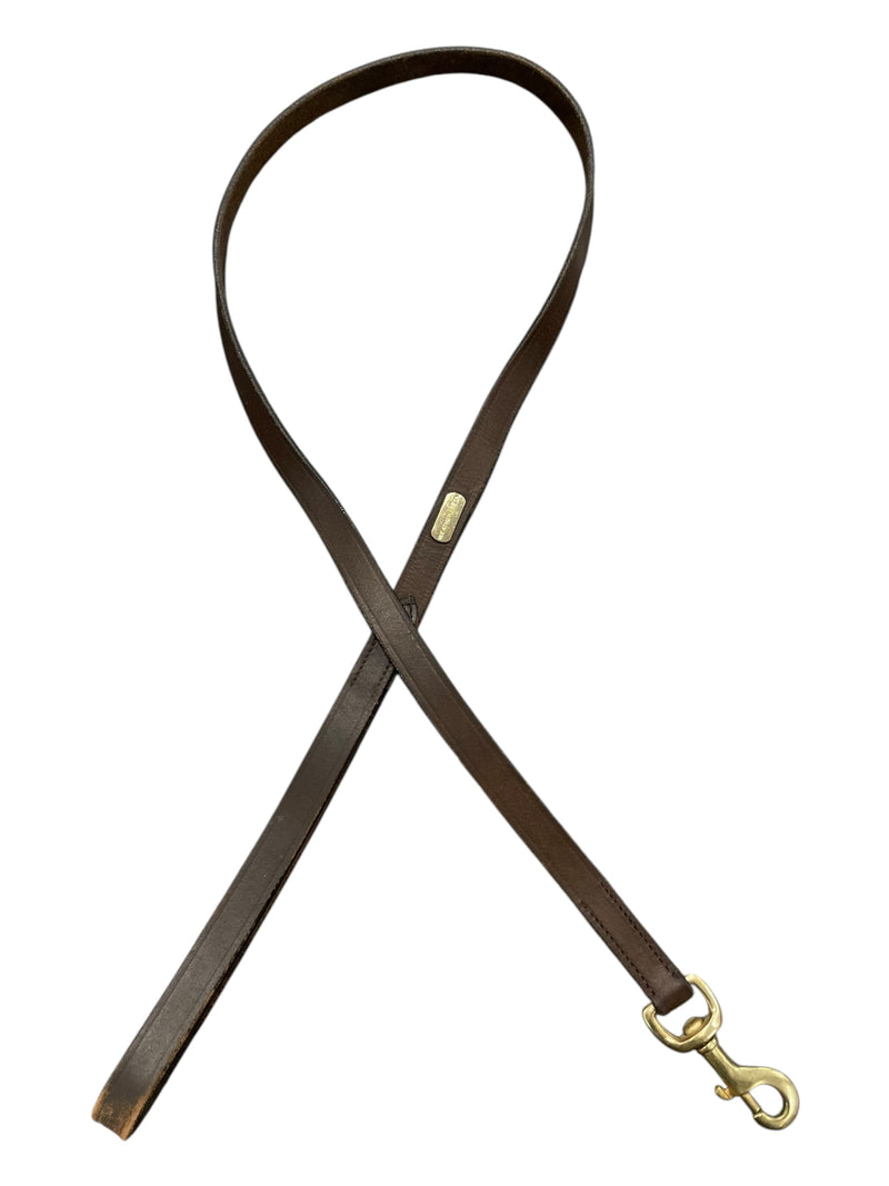 Weatherbeeta Leather Dog Lead - Brown - 50" - USED