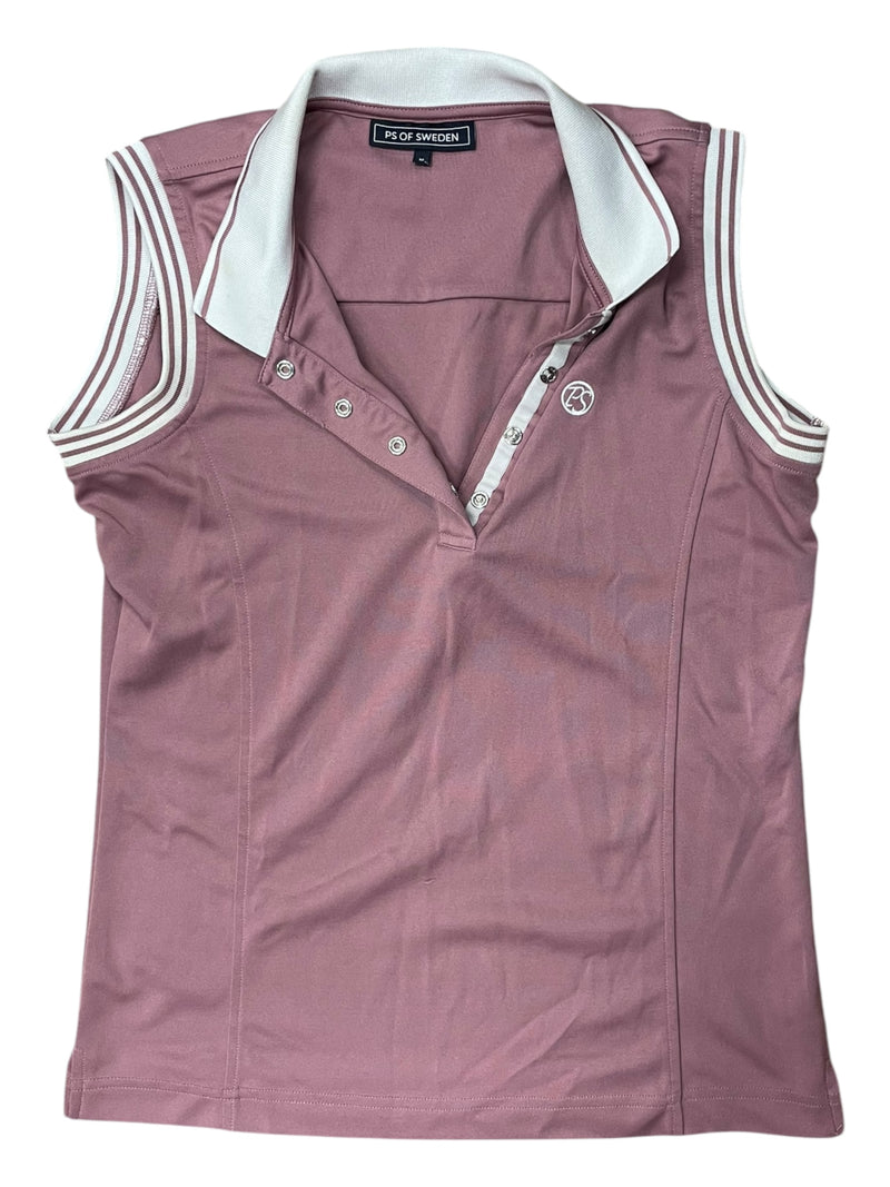 PS Of Sweden Minna Sleeveless Polo - Pink - M - USED