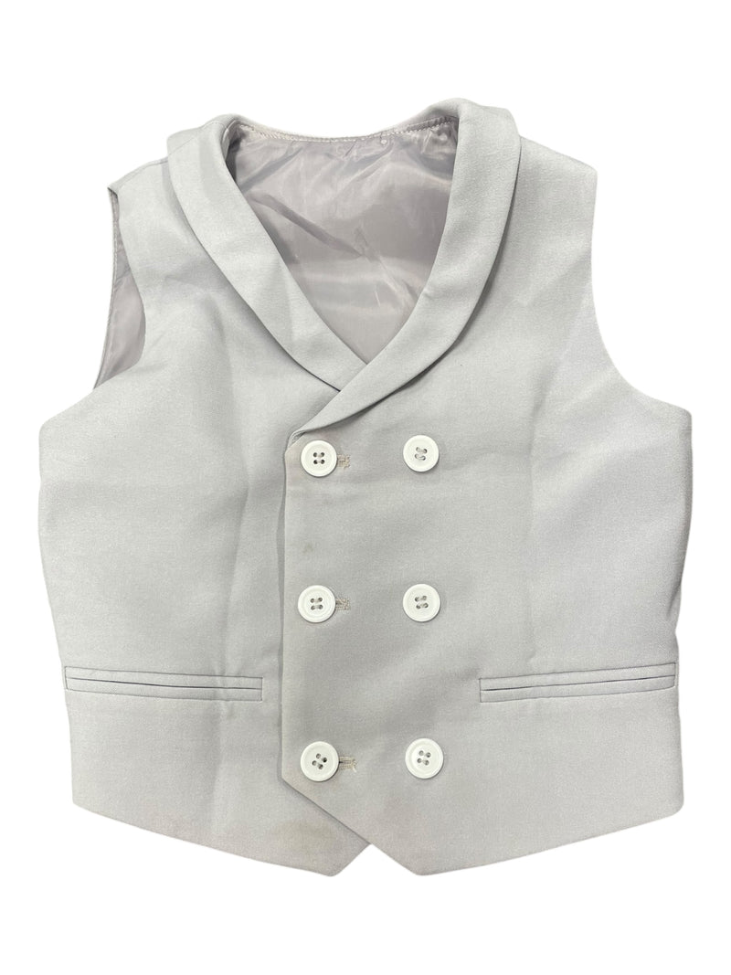 Saddle Seat Vest - Grey - Youth 6 - USED