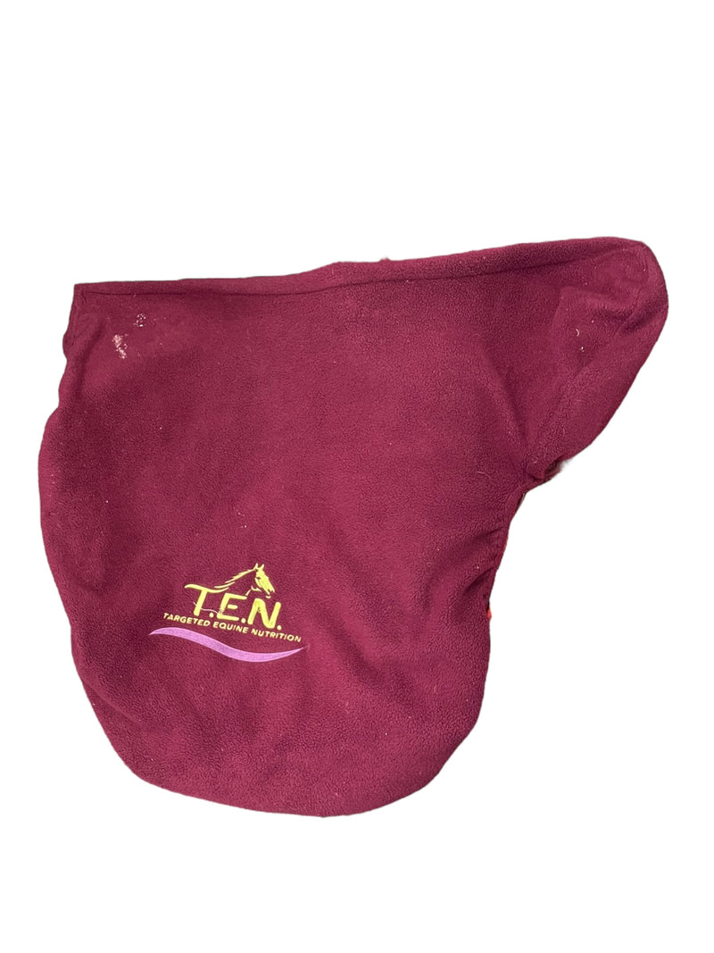 T.E.N Saddle Cover - Maroon - USED