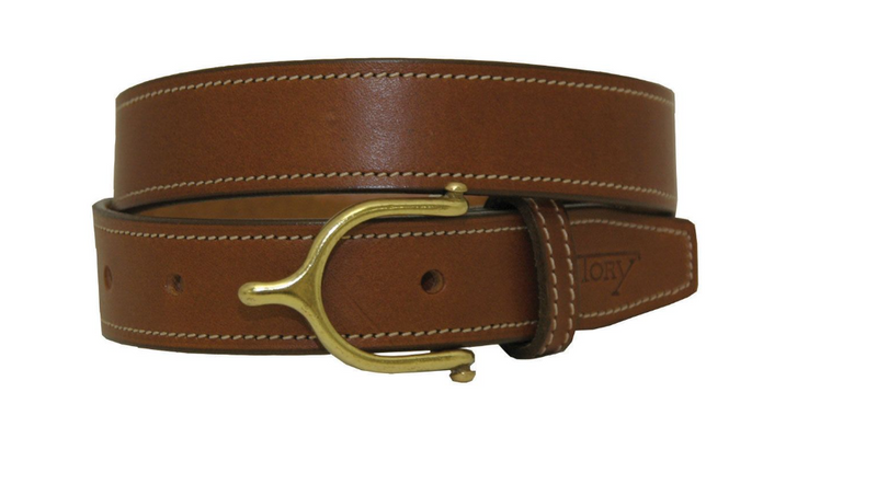 Tory Spur Buckle Belt - Size 36 Havana