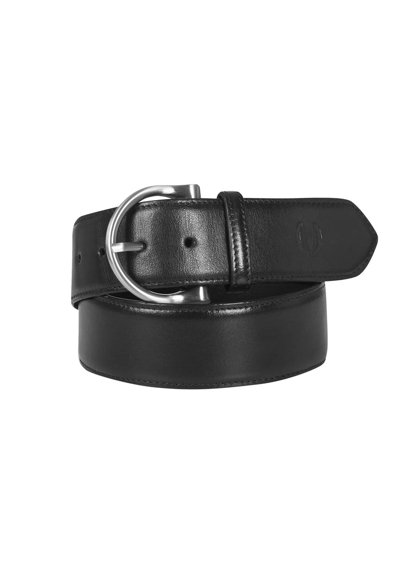 Simple D Equestrian Leather Belt