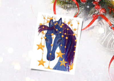 Equeseantial Designs - Horse Holiday Cards