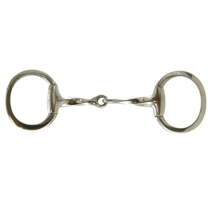 Coronet Slow Twist Stainless Steel Eggbutt Snaffle Bit