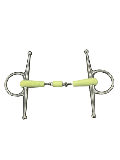 Happy Mouth Full Cheek Snaffle - Green/Stainless - 5.5" - USED