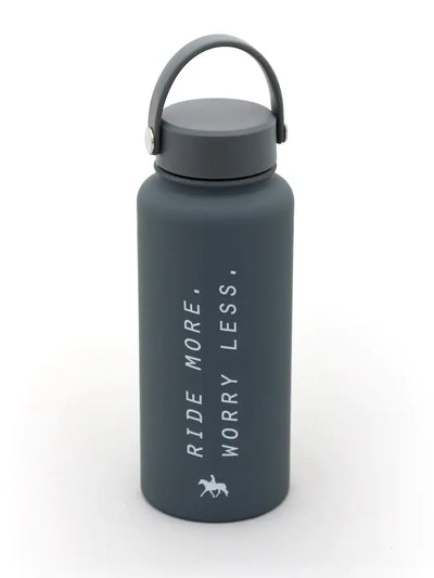 Spiced Equestrian Ride More Worry Less Water Bottle