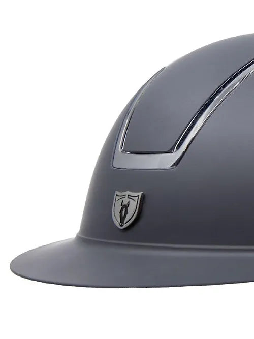 Tipperary Windsor Helmet - Black Matte/Black Chrome Wide Brim