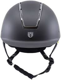 Tipperary Windsor Helmet - Black Matte/Black Chrome Normal Brim