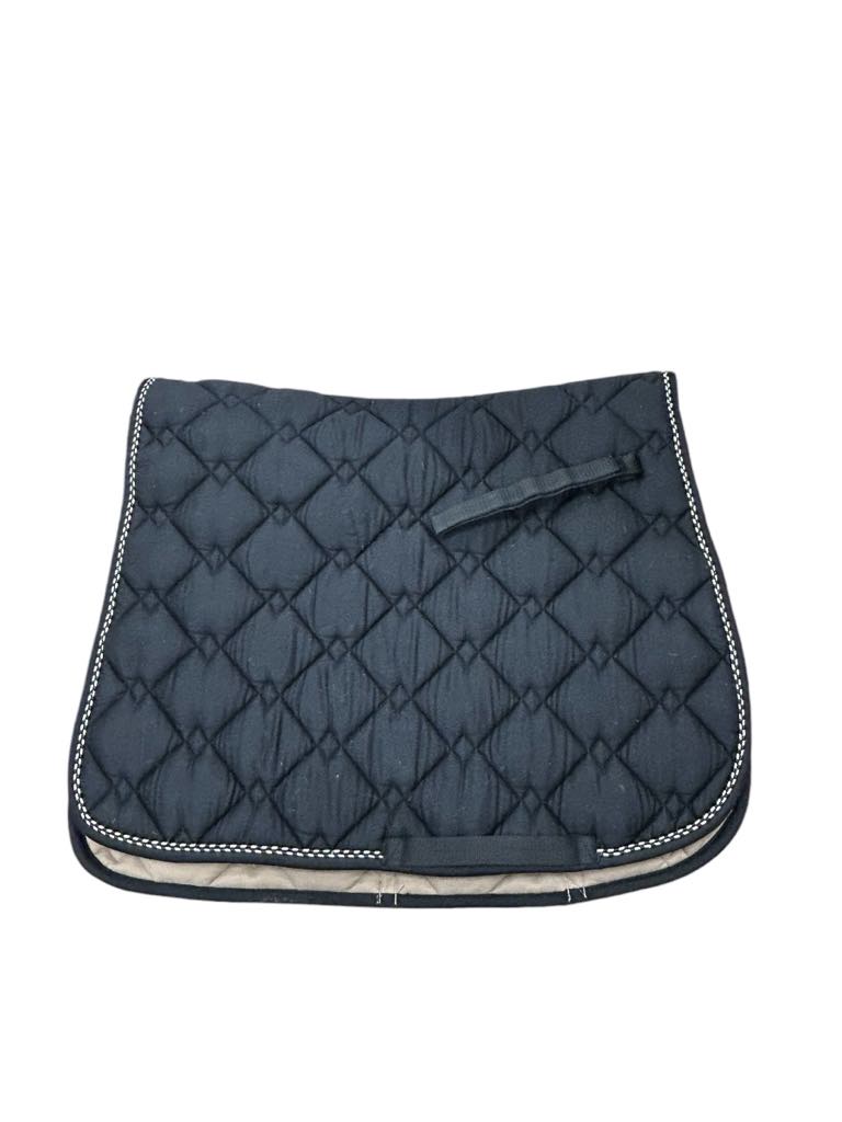 Roma Dressage Saddle Pad - Black - USED