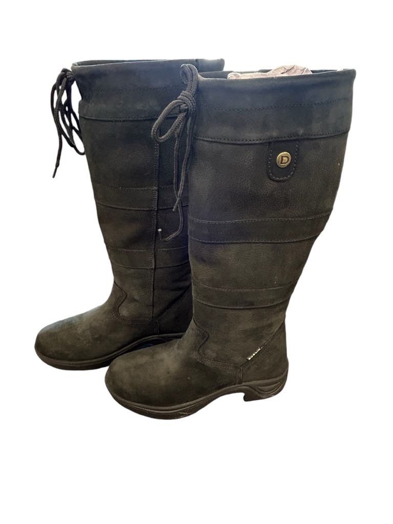 Dublin III River Boots **NWT** - Black - 9.5 Wide - USED **Has original box**