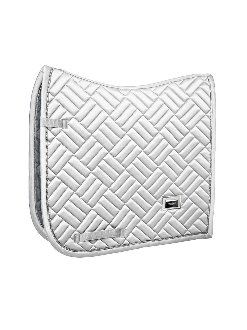 Equestrian Stockholm White Perfection Saddle Pad DR