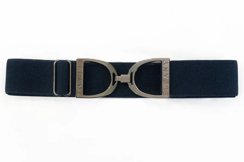 Ellany Belt - Navy/Rose Gold