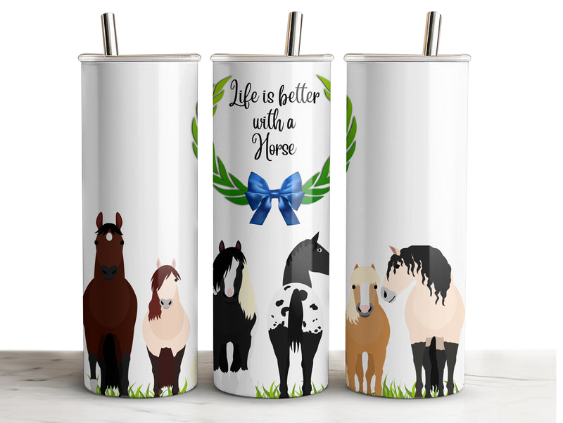 Black Stallion Designs Tumbler