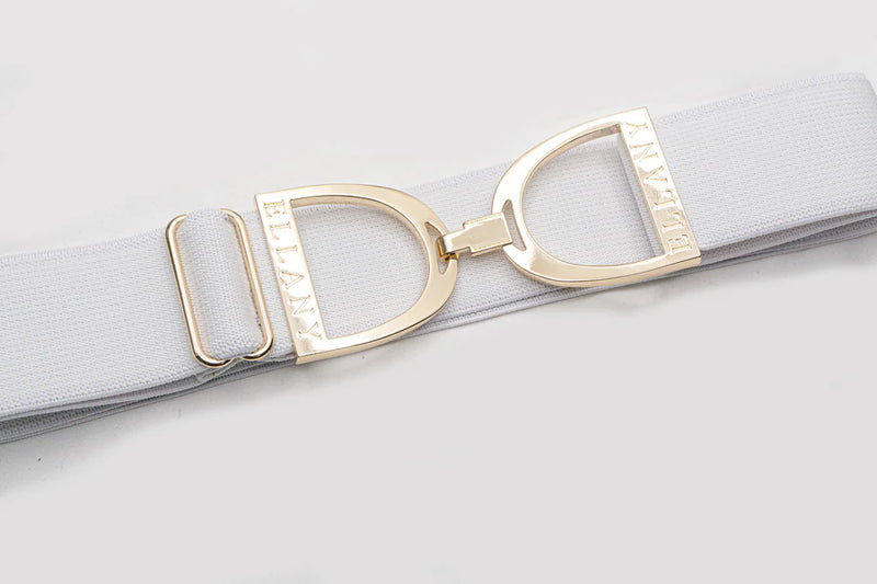 Ellany Belt White/Gold