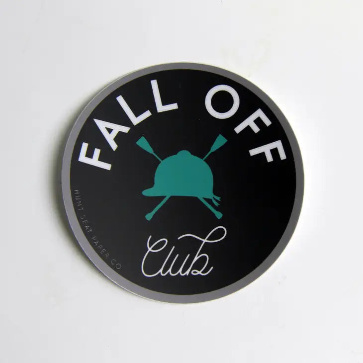 Hunt Seat Paper Company Fall off Club Sticker