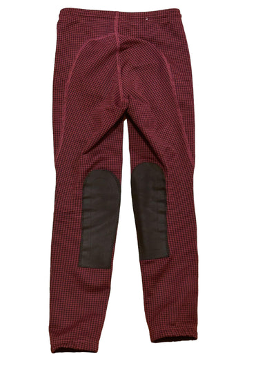 Kerrits Kids Winter Tights - Deep Magenta - M - USED