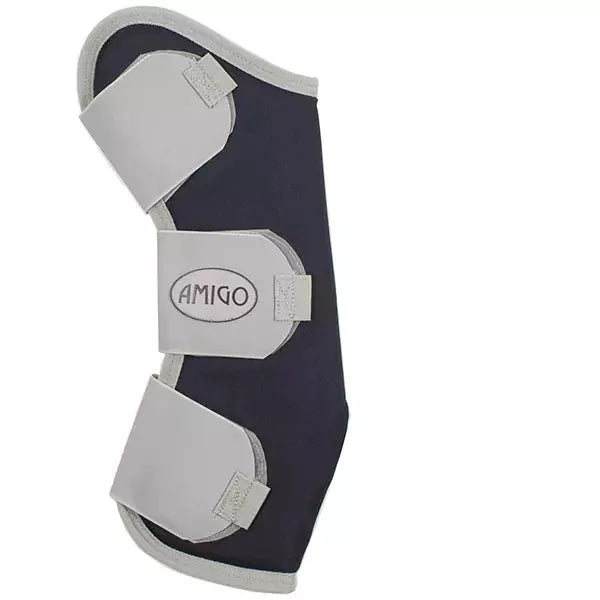 Amigo Rip Stop Travel Boots - Navy/Silver