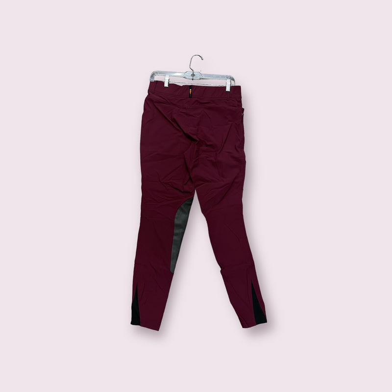 Kerrits KP breech - maroon/grey L - USED