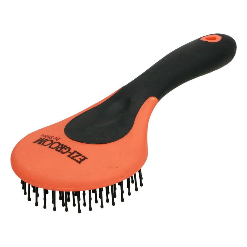 Shires Ezi-Groom Mane and Tail Brush - Orange