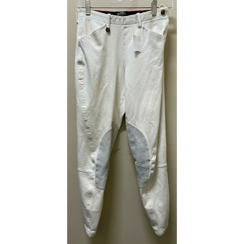 On Course Breeches - White -  26L - USED